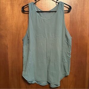 Lululemon Tank Top Mesh Green Sage 10